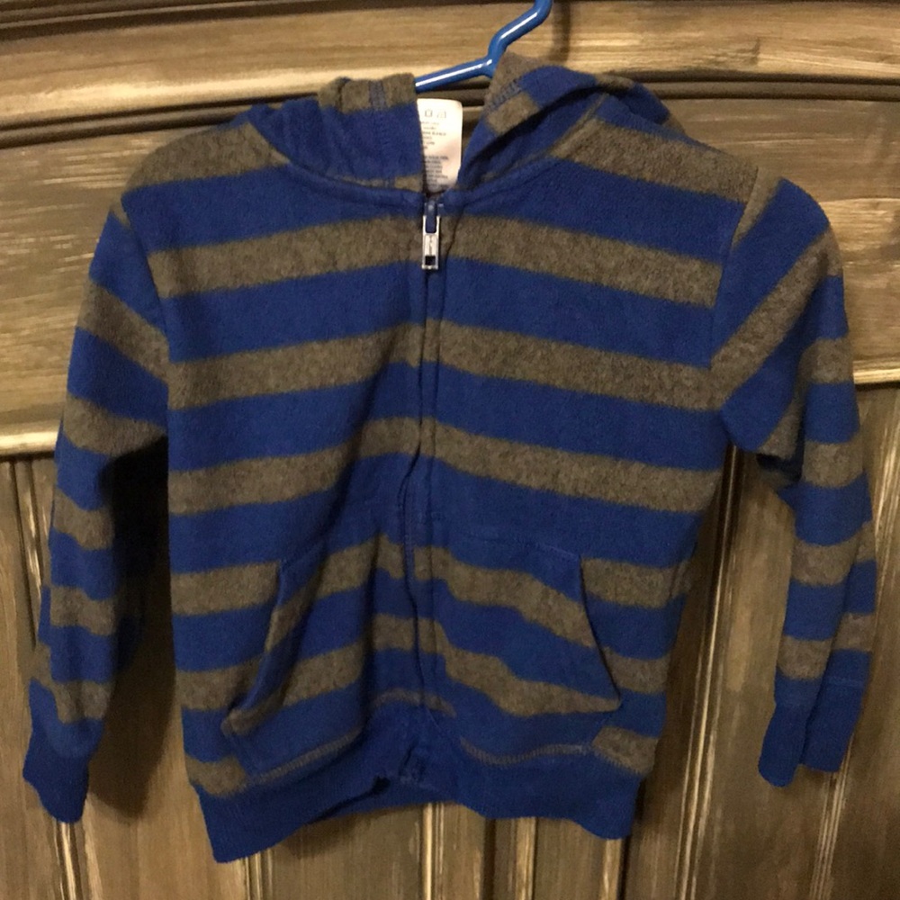 Fleece zip up hoodie